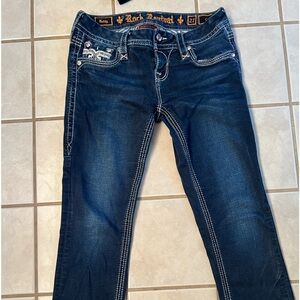 Rock Revival Denim crop Jeans size 27